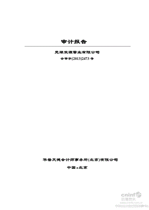 芜湖双源管业有限公司审计报告.pdf