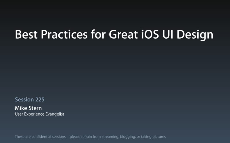 WWDC：iOS UI设计的最佳实践.pdf_第1页