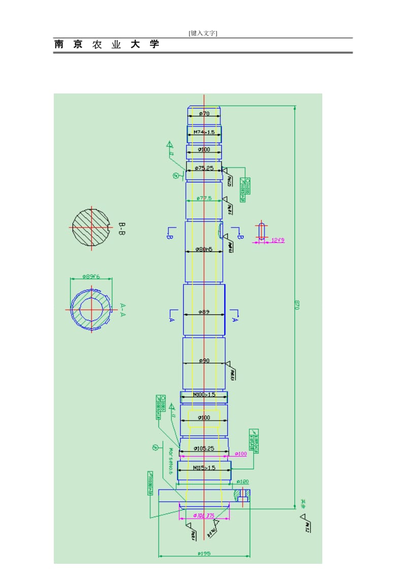 毕业设计（论文）-CA6140车床主轴机械加工工艺的设计.doc_第2页