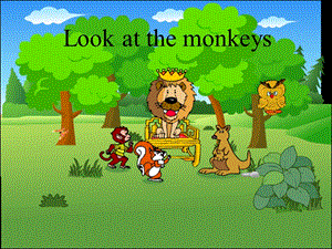 人教版PEP小学英语五年级下册《Unit 5 Look at the Monkeys 》课件.ppt