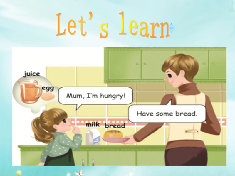 PEP小学英语三年级上册课件：unt5 Lets eat A Lets learn.ppt_第3页