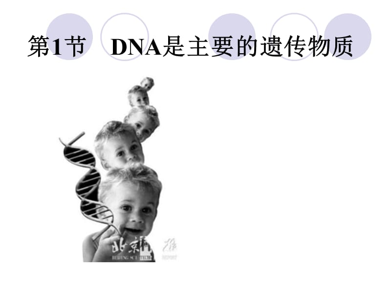 人教版高中生物课件：DNA是主要的遗传物质参赛课件.ppt_第1页