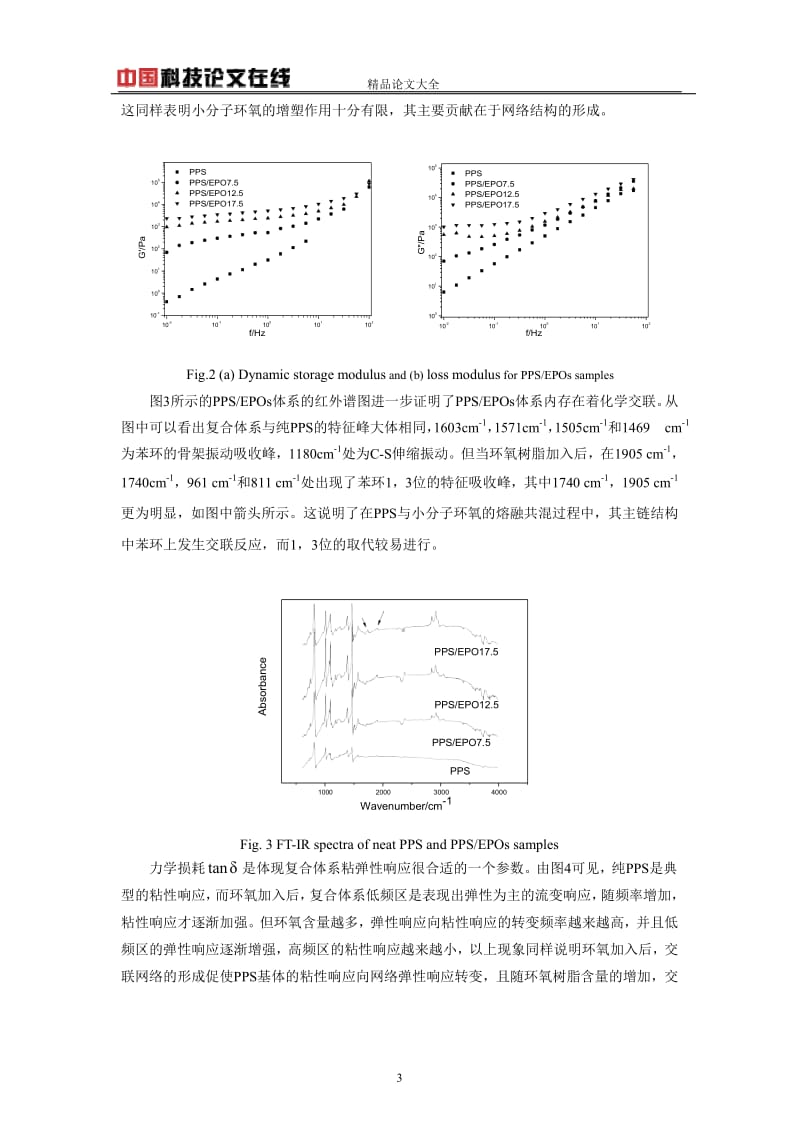 聚苯硫醚环氧树脂共混体系的结构流变学.doc_第3页