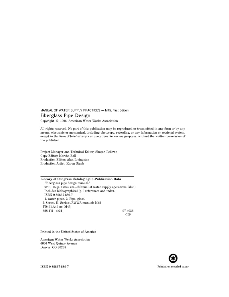 AWWA M45 Fiberglass Pipe Design.pdf_第2页