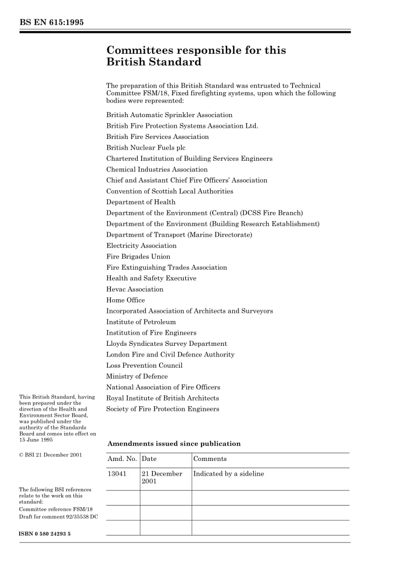 BS EN 615-1995 Fire protection — Fire extinguishing media — Specifications for powders (other than class — powders).pdf_第2页