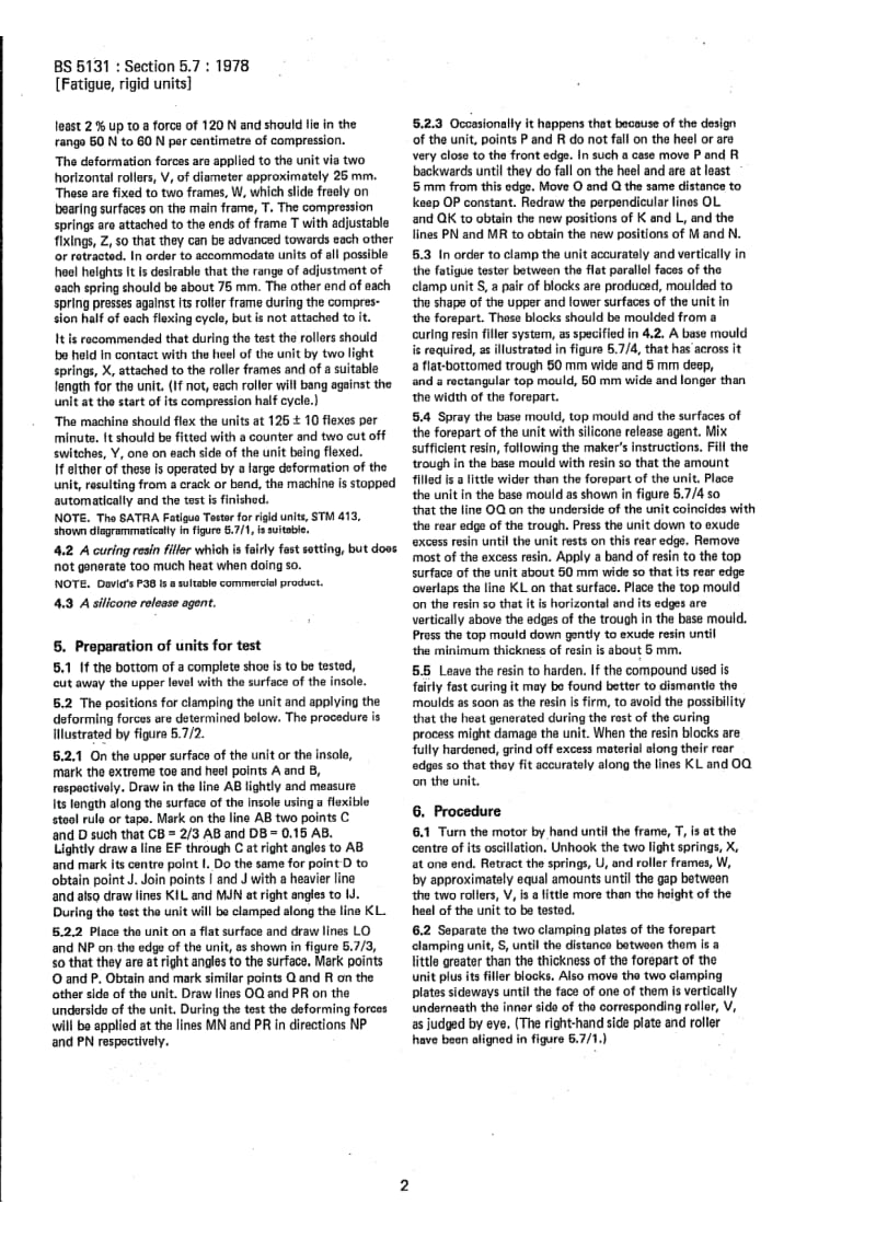 BS 5131-5.7-1978 鞋子和鞋料的试验方法.第5部分成品鞋靴试验.第7节硬鞋底部件和鞋底的疲劳试验1.pdf_第2页