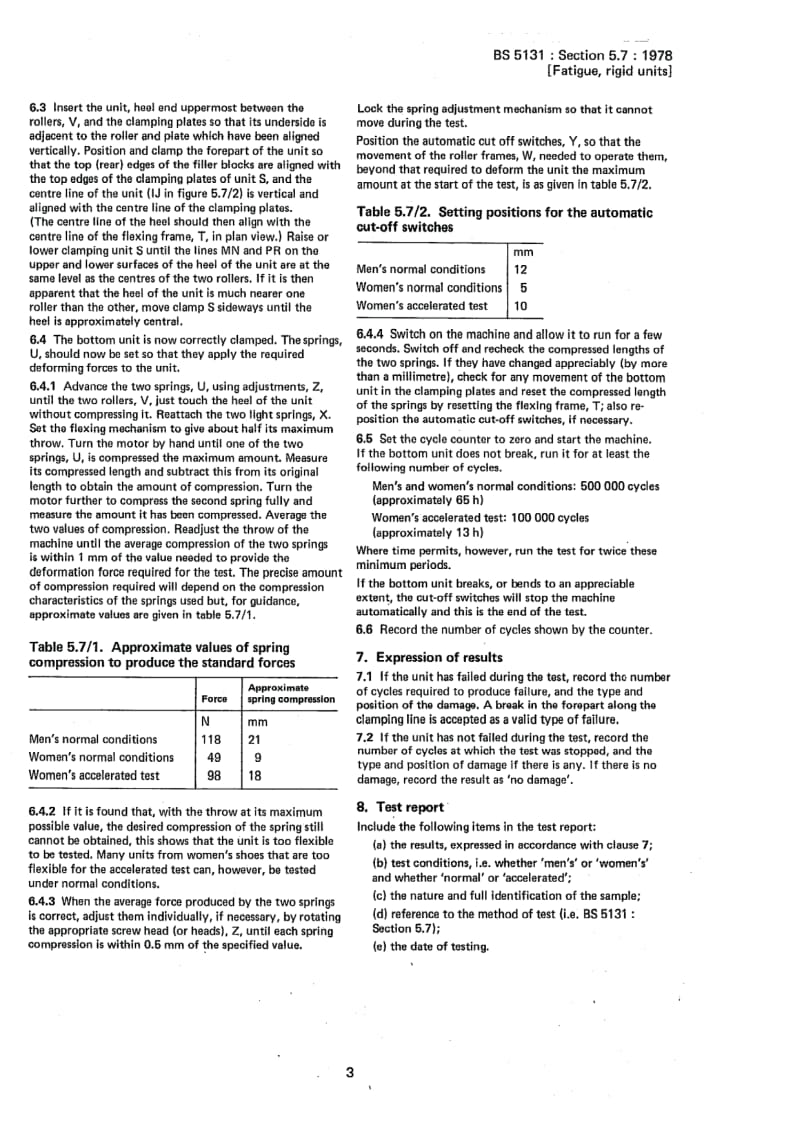 BS 5131-5.7-1978 鞋子和鞋料的试验方法.第5部分成品鞋靴试验.第7节硬鞋底部件和鞋底的疲劳试验1.pdf_第3页