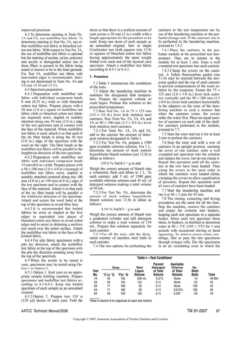 AATCC 61-2007 耐洗色牢度.pdf_第2页