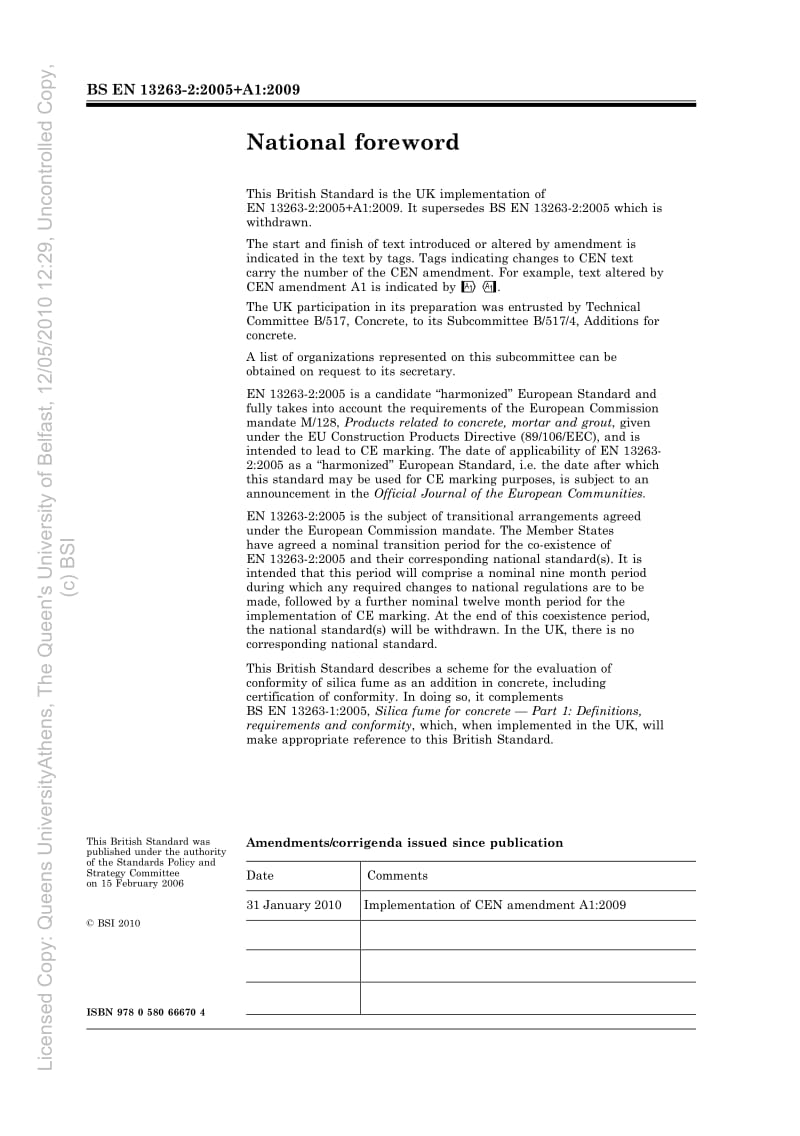 BS EN 13263-2-2005+A1-2009 混凝土用含硅烟气.一致性评估.pdf_第2页
