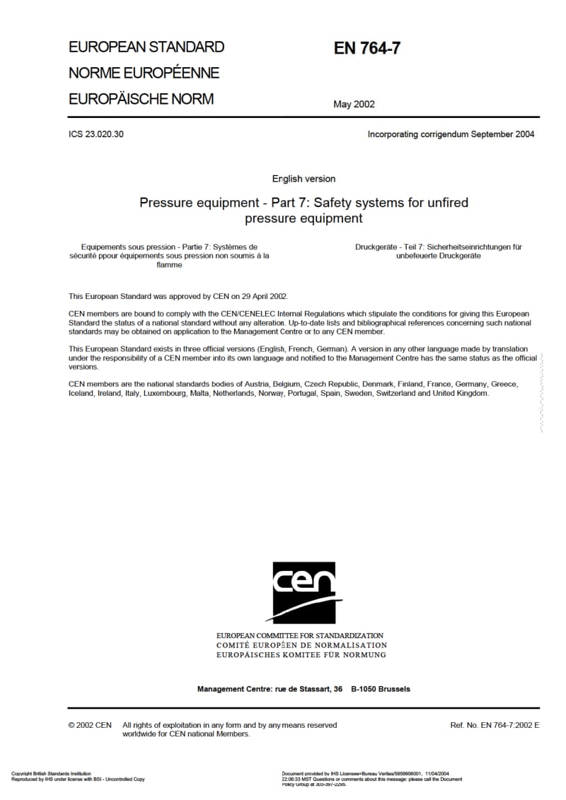 BS EN 764-7-2002 压力设备 第7部分 不着火的压力设备的安全系统1.pdf_第3页