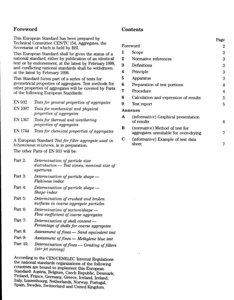 BS EN 933-1-1997 集料的几何特性试验.粒度分布测定.筛法.pdf_第3页