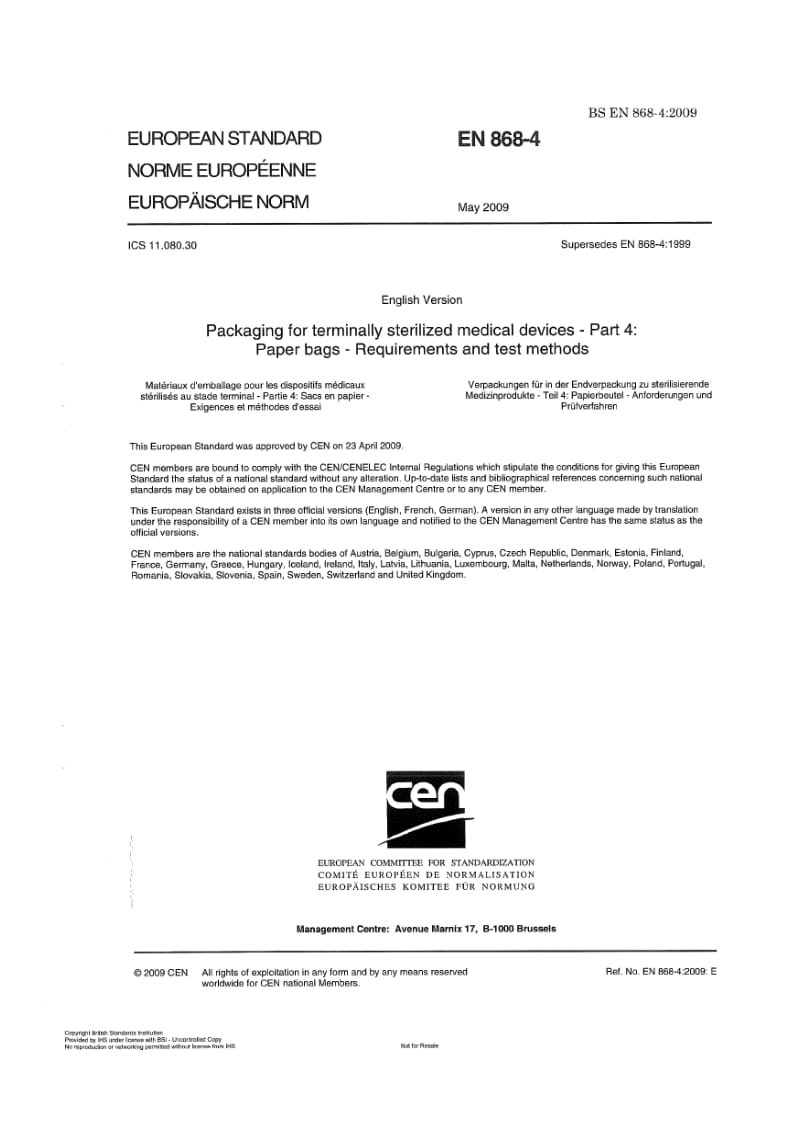 BS EN 868-4-2009 第4部分 纸纸袋1.pdf_第3页