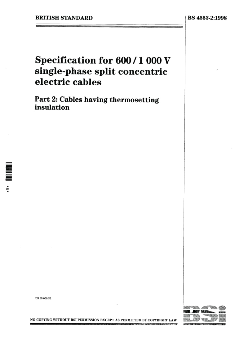 BS 4553-2-1998 600 1000V单相分芯同轴电缆规范.带热固绝缘层的电缆1.pdf_第1页