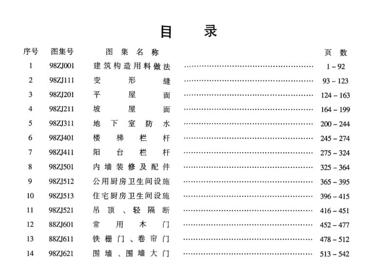 98ZJ001中南地区建筑配件图集合订本(1).pdf_第2页
