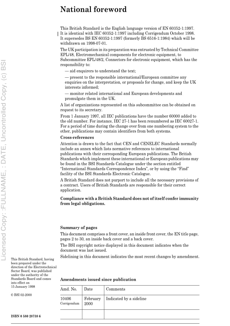 BS EN 60352-1-1998 无焊连接.环绕连接.一般要求、试验方法和实用指南1.pdf_第2页