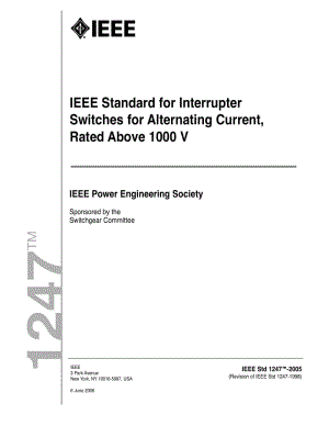 IEEE Std 1247-2006 IEEE Standard for Interrupter Switches for Alternating Current, Rated Above 1000 V.pdf