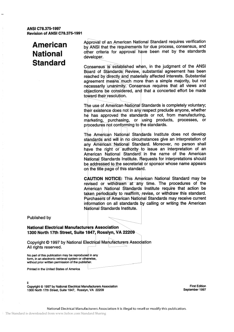 ANSI C78.375-1997 荧光灯 电气测量指南.pdf_第2页