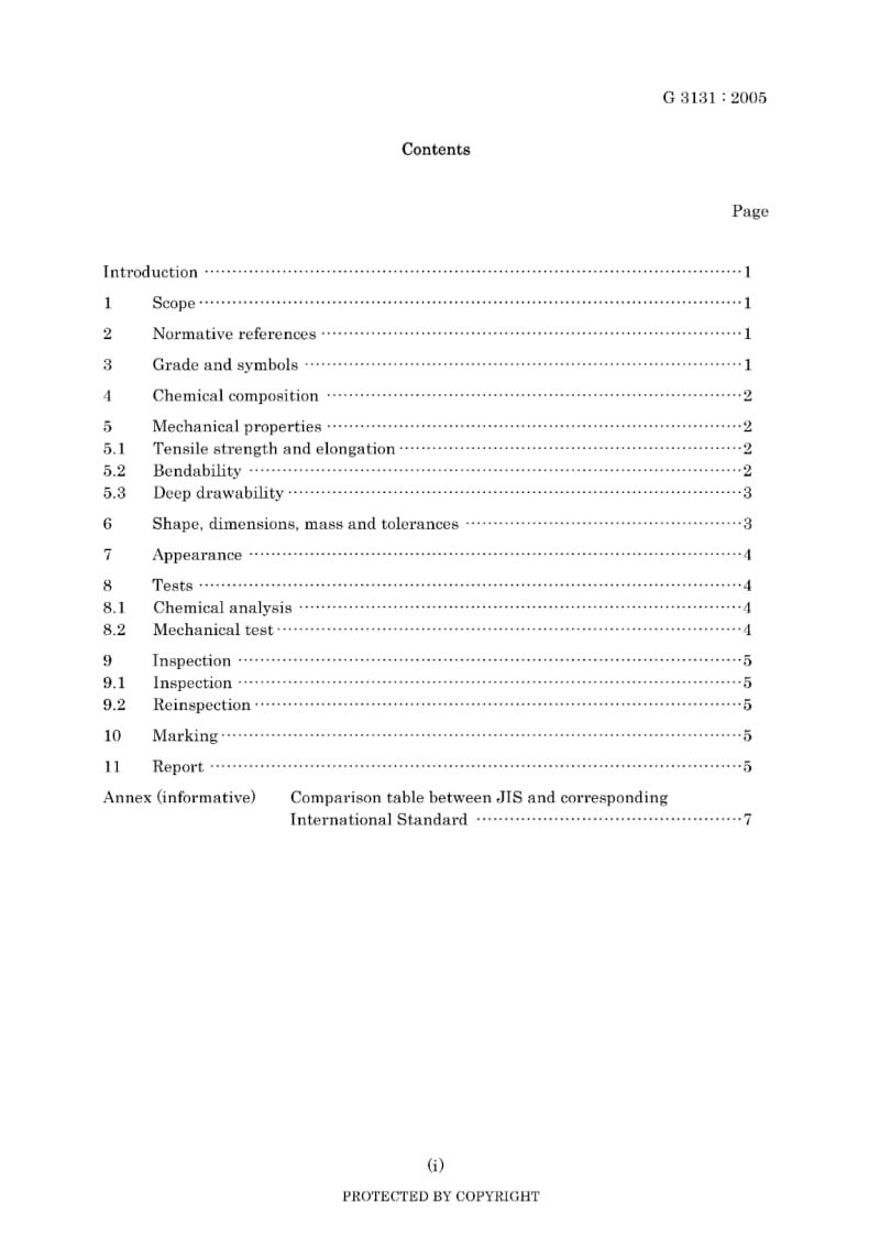 JIS G 3131-2005 Hot-rolled mild steel plates,sheets and strips.pdf_第3页