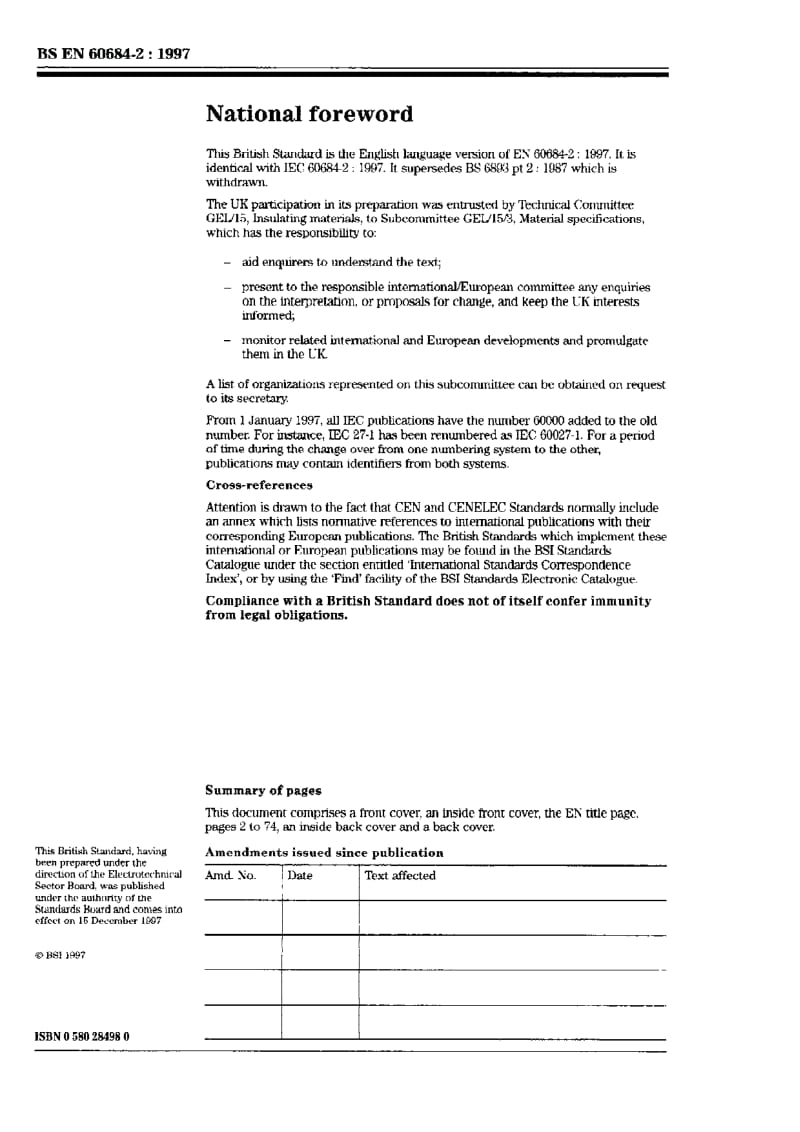BS EN 60684-2-1997 绝缘软套管规范试验方法.pdf_第2页