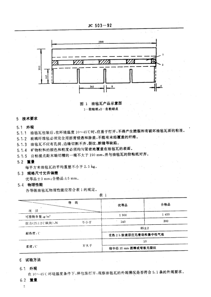 JC-T 503-1992(96) 油毡瓦.pdf.pdf_第3页