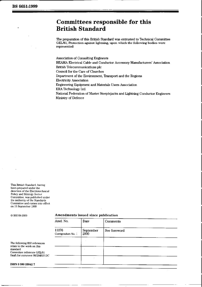 BS 6651-1999 建筑物避雷装置的实施规范.pdf_第2页
