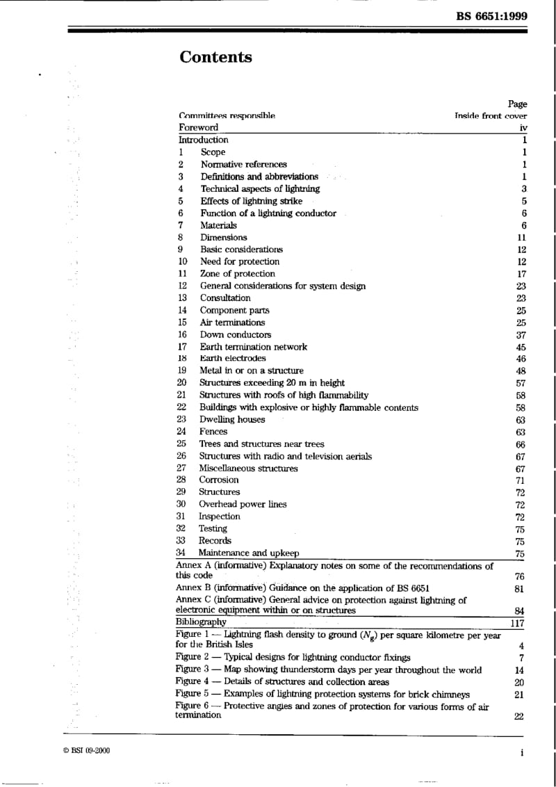 BS 6651-1999 建筑物避雷装置的实施规范.pdf_第3页