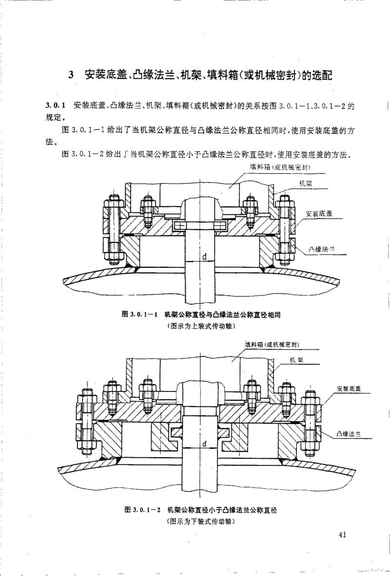 HG 21565-1995-T 搅拌传动装置--安装底盖.pdf_第2页
