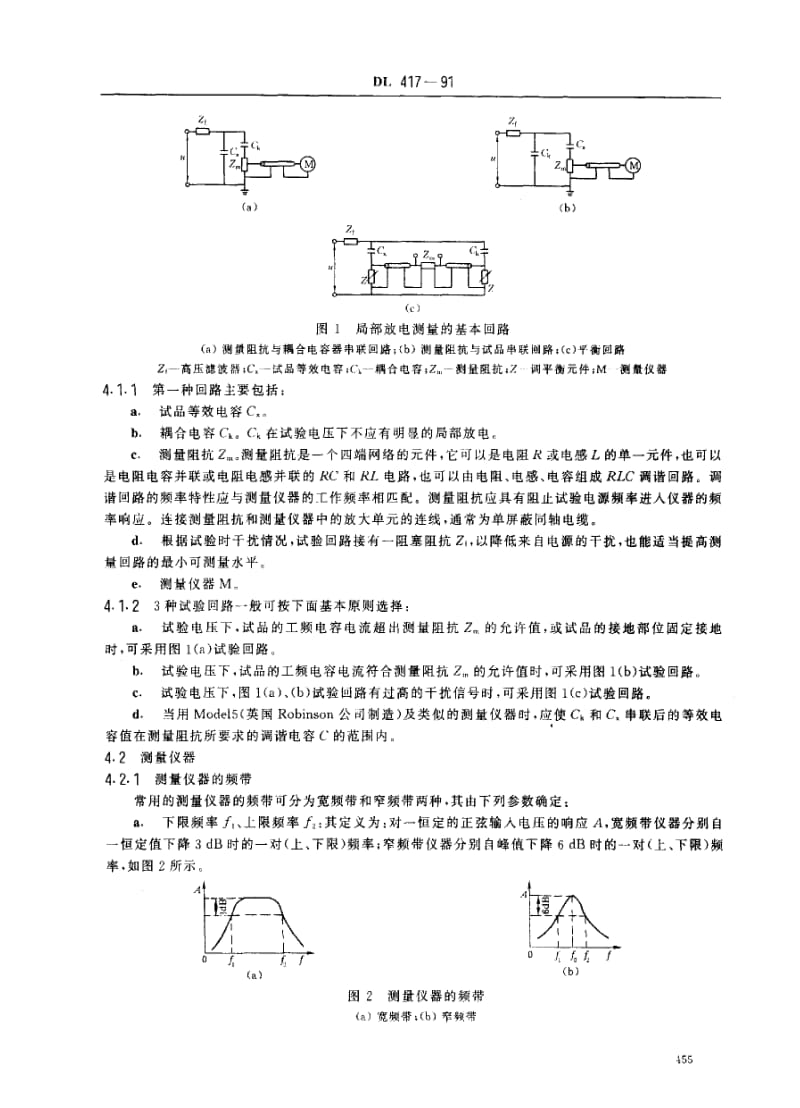 DL电力标准-DL 417-1991 电力设备局部放电现场测量导则1.pdf_第2页
