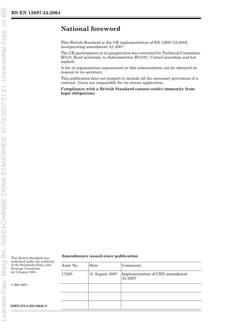 BS EN 12697-24-2004 沥青混合料.热混沥青的试验方法.抗疲劳性.pdf_第2页