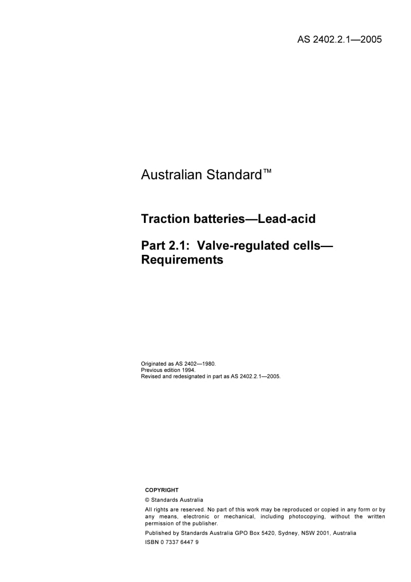 AS 2402-2-1-2005 Traction batteries-Lead-acid.pdf_第3页