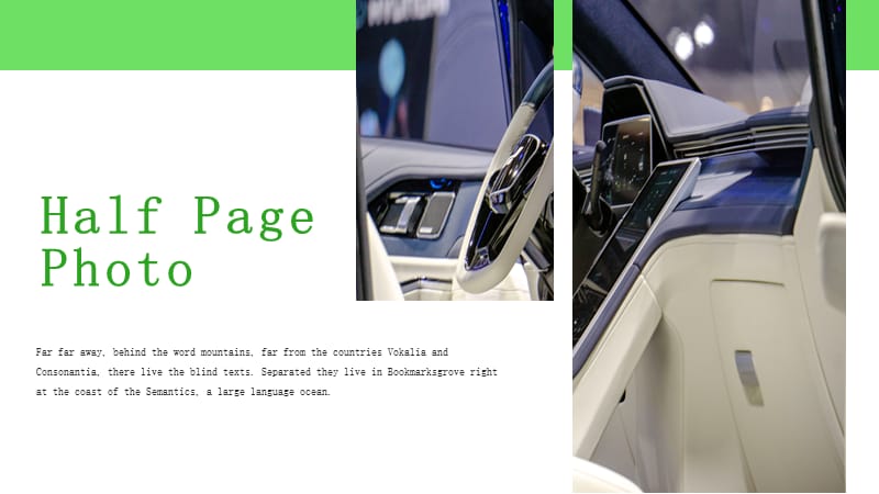 创意绿色新能源汽车发布会ppt模板.pptx_第2页