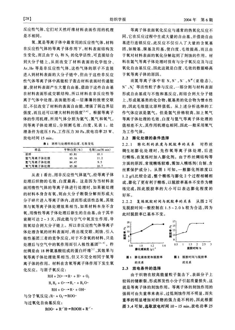 柞丝绸等离子体膨化改性研究.pdf_第2页