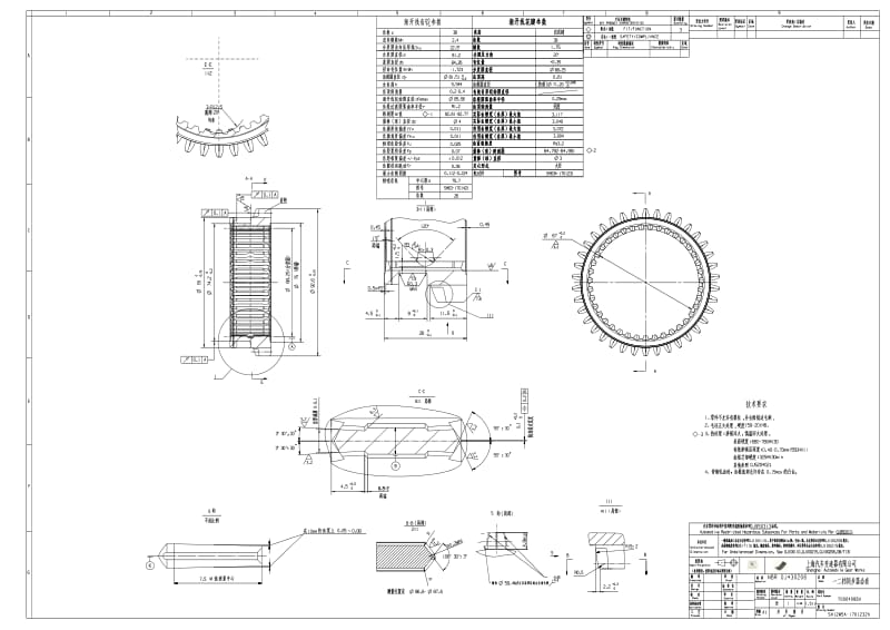 SH12M5齿轴专用件图纸.pdf_第2页