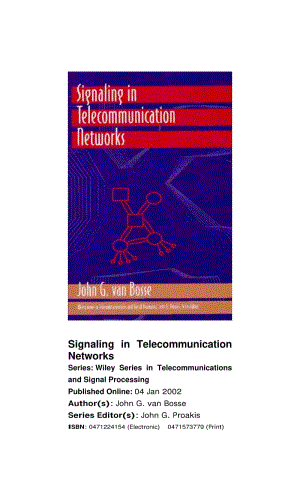 Signaling in Telecommunication Networks(上).pdf