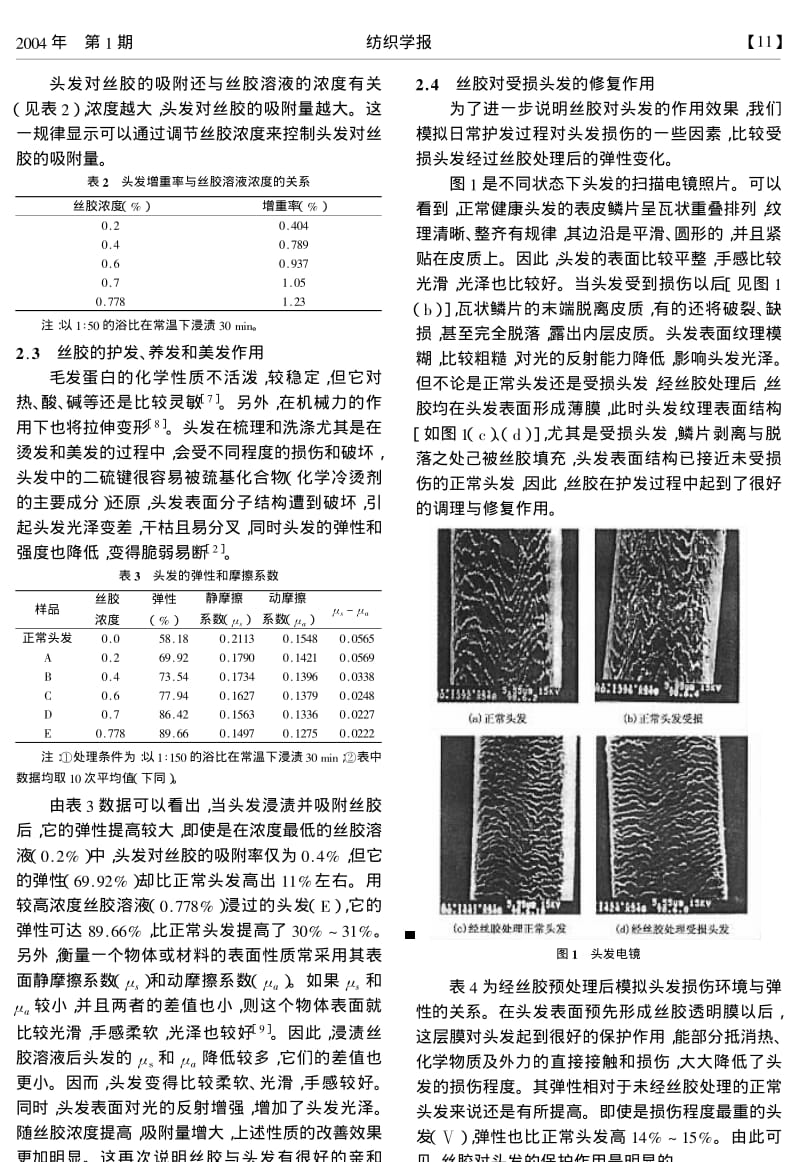 丝胶蛋白质的护发效果研究.pdf_第2页
