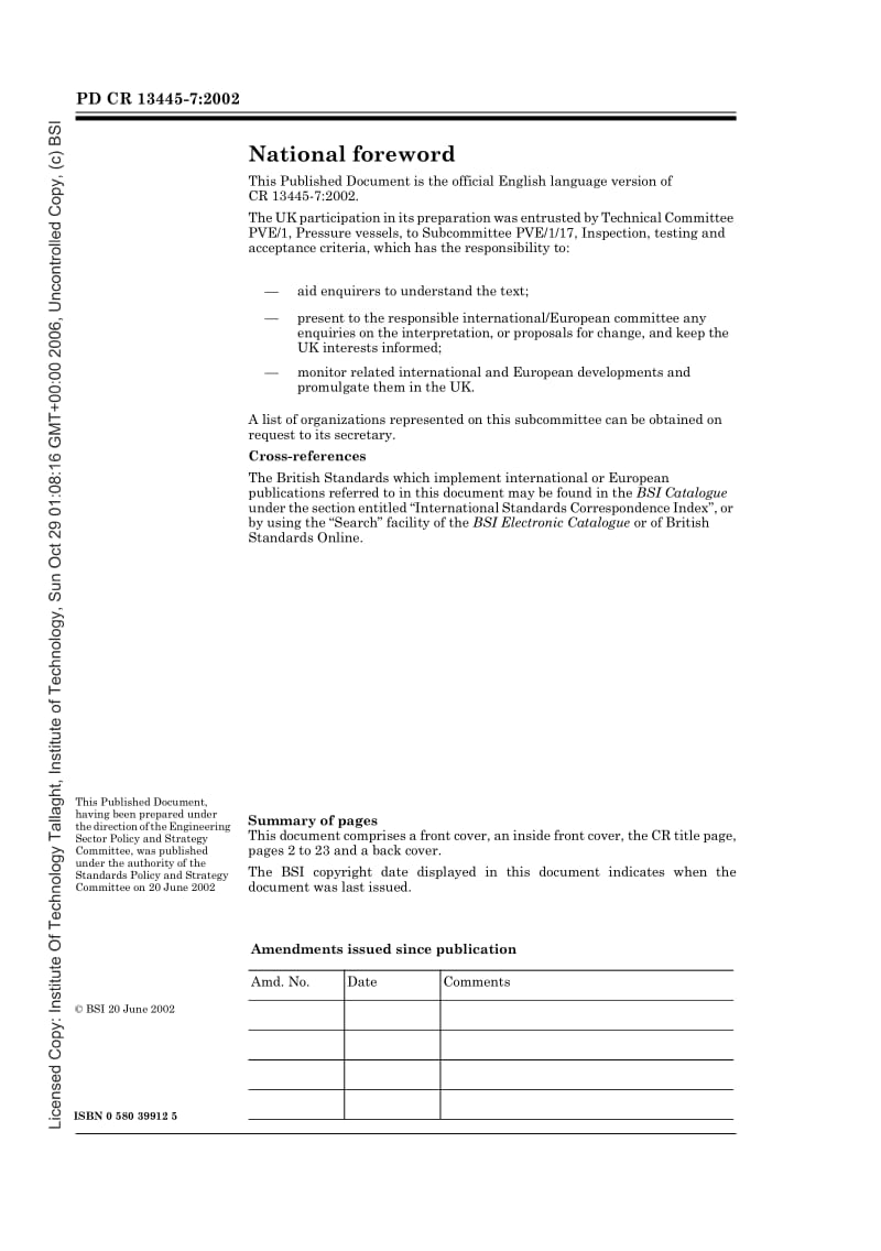 PD CR 13445-7-2002 未点火的压力容器 第7部分：符合性程序应用指南.pdf_第2页
