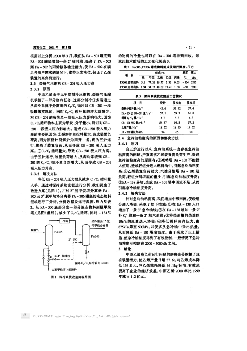 中原乙烯装置高负荷运行的问题与对策.pdf_第2页