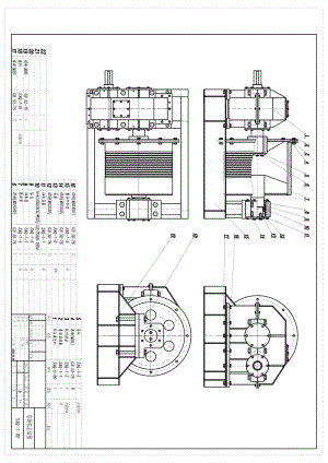 卷扬机CAD图纸（下载后可获得全套CAD格式图纸） .pdf