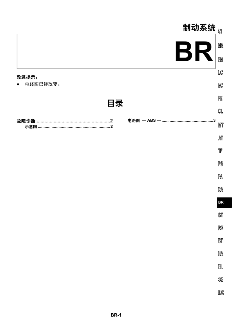 日产Y61 01-9维修手册-BR.pdf_第1页