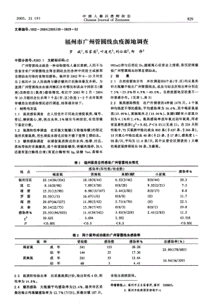 福州市广州管圆线虫疫源地调查.pdf