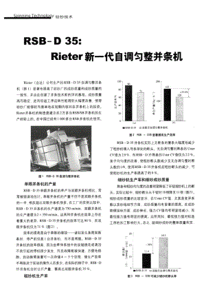 纺织导报-RSB-D 35 Rieter新一代自调匀整并条机.pdf