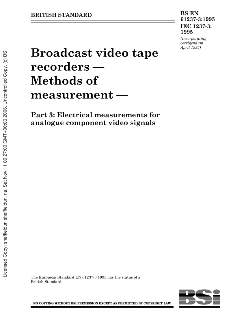 BS-EN-61237-3-1995 IEC-61237-3-1995.pdf_第1页