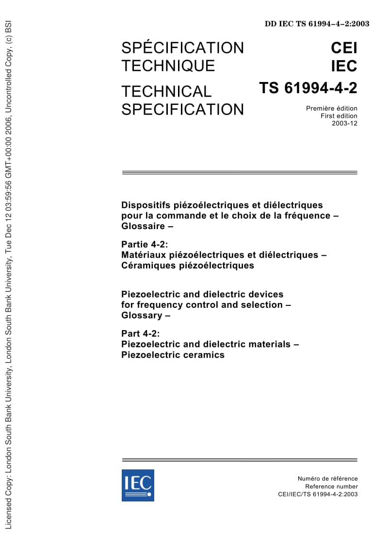 DD-IEC-TS-61994-4-2-2003.pdf_第3页