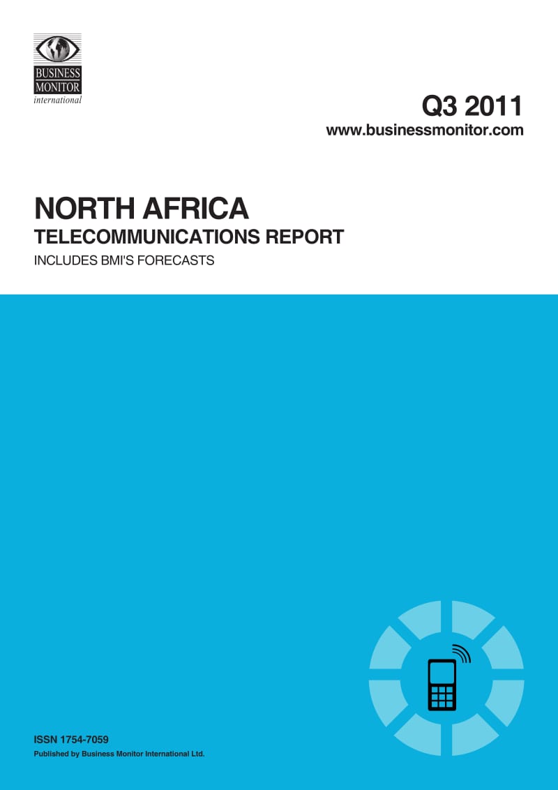 BMI North Africa Telecommunications Report Q3 2011.pdf_第1页
