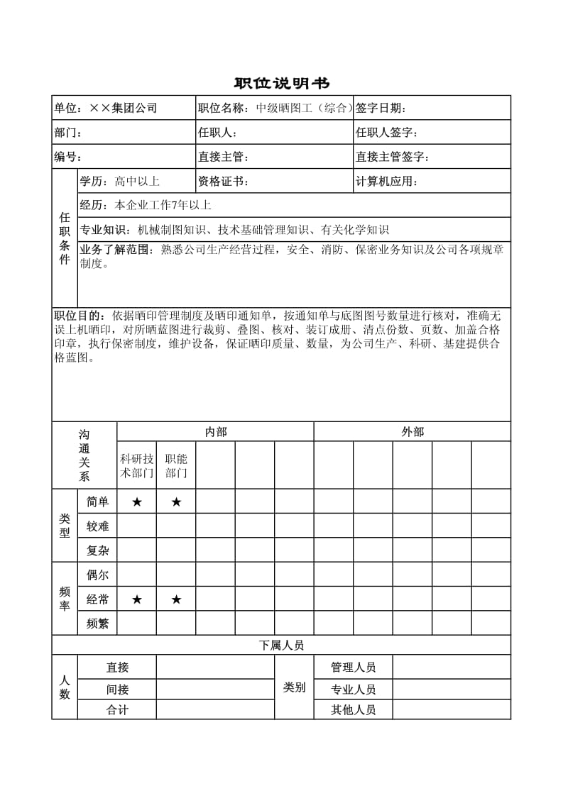 01969-职位说明书-中级晒图工.pdf_第1页