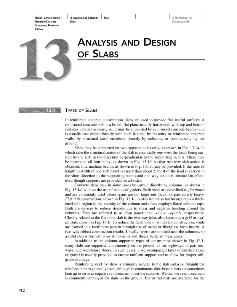 Dream Homes：100 Inspirational Interiors：Analysis and Design of Slabs.pdf_第1页