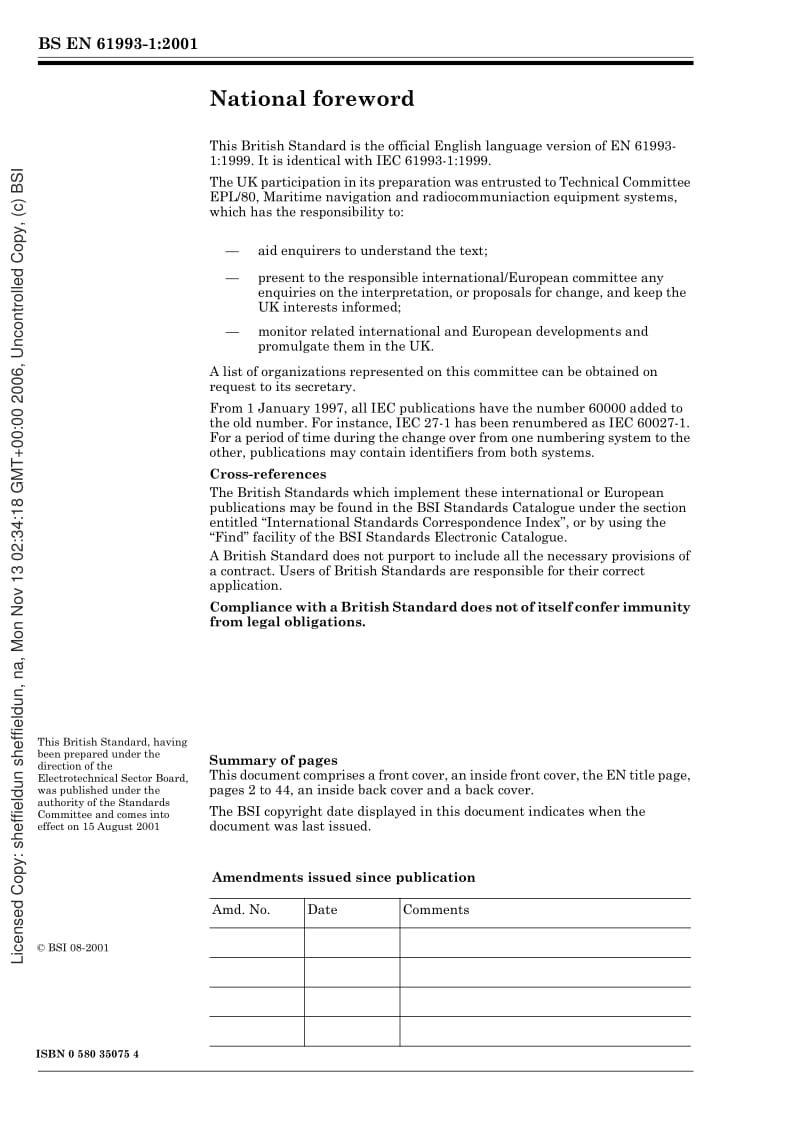 BS-EN-61993-1-2001 IEC-61993-1-1999.pdf_第2页