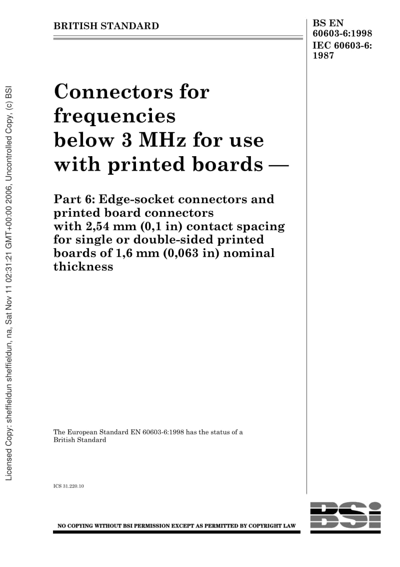 BS-EN-60603-6-1998 IEC-60603-6-1987.pdf_第1页