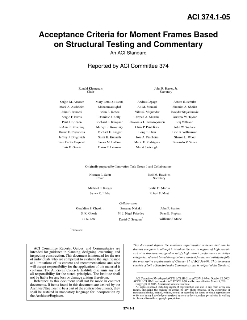 ACI-374.1-2005.pdf_第1页