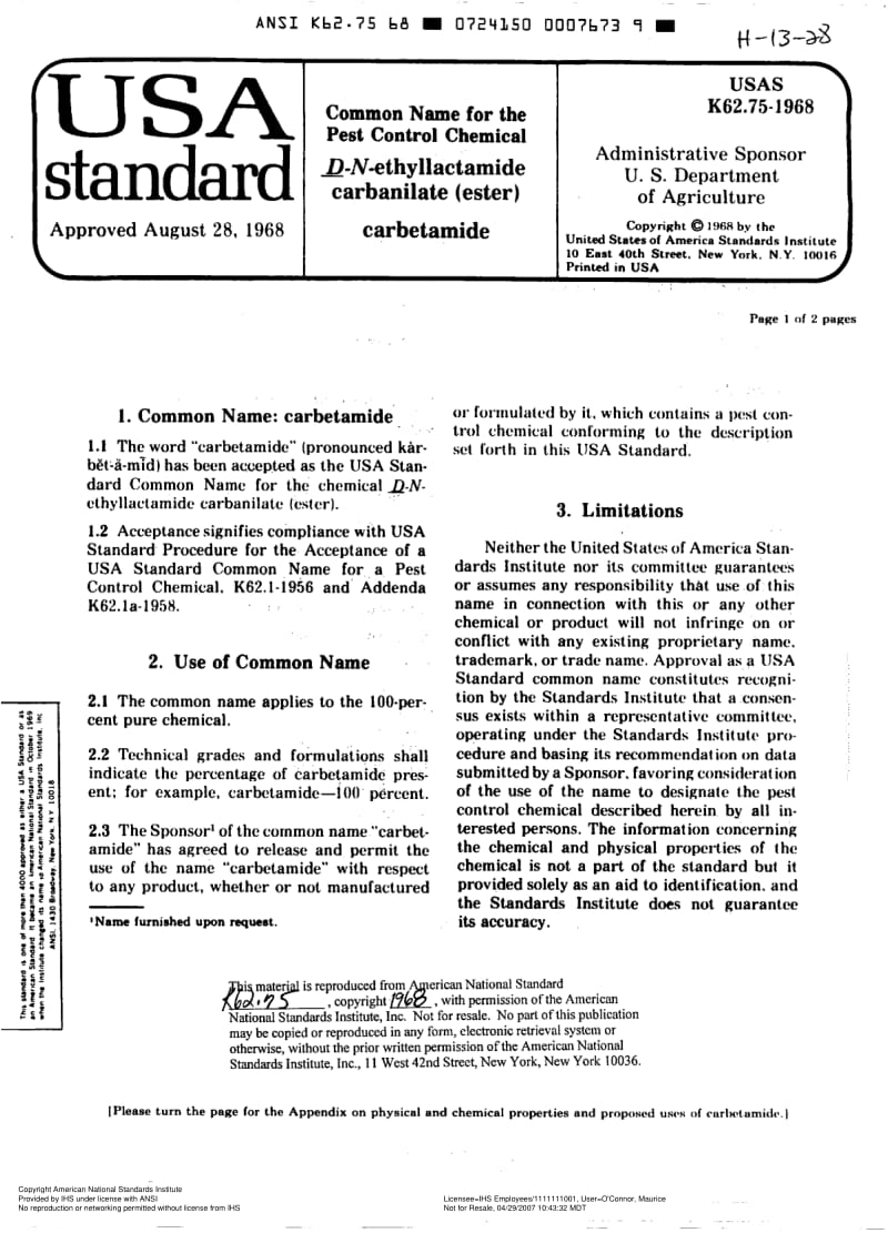 ANSI-K62.75-1968-R1997.pdf_第1页